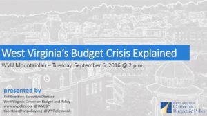 WV Budget Crisis Explained cover