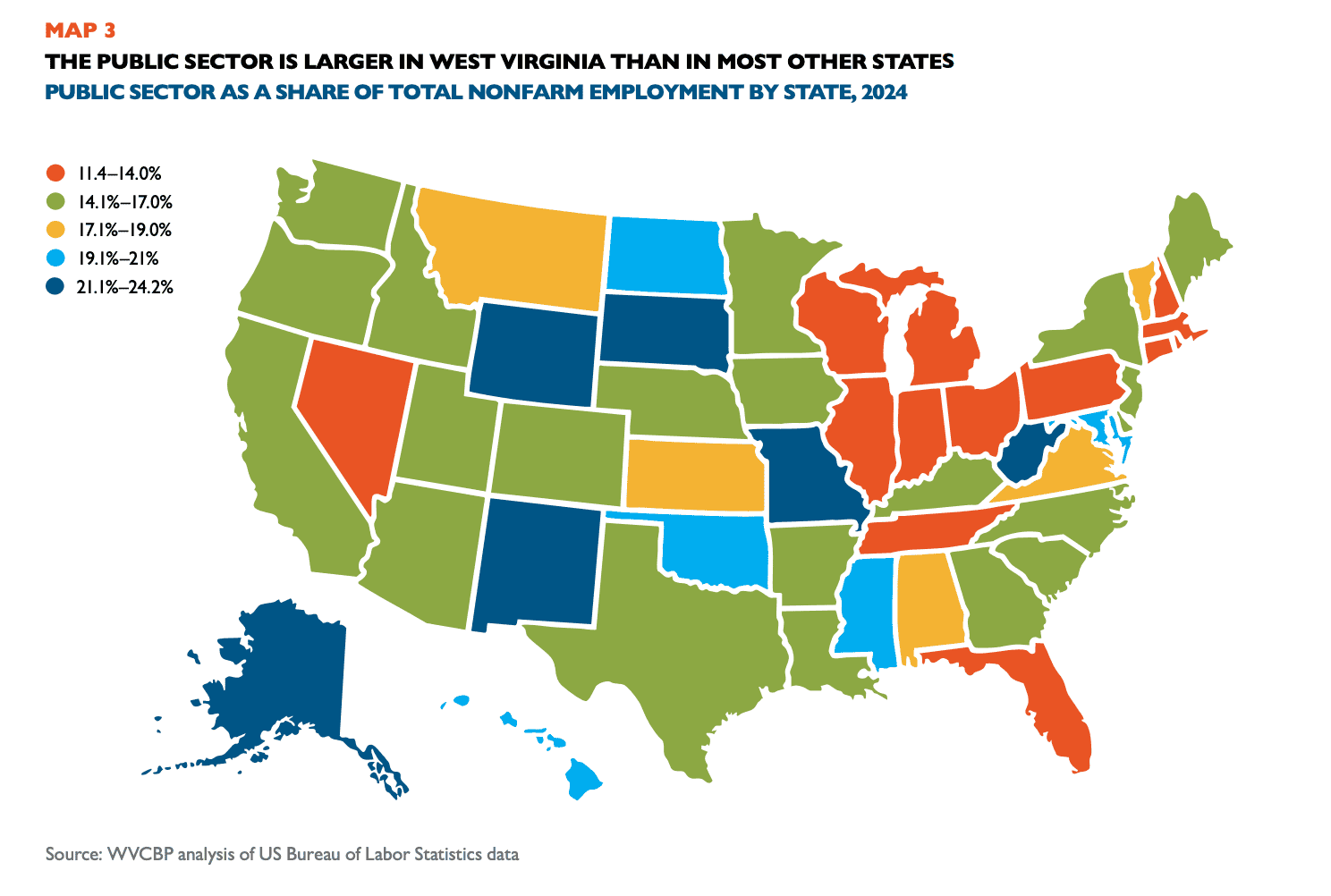 State of Working West Virginia 2025: The State of the Public Sector